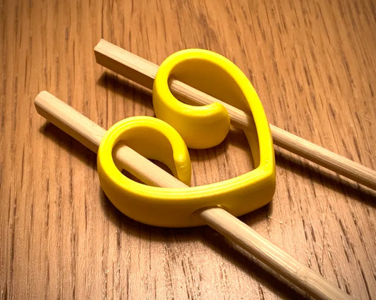 Chopstick Helpers (pack of 6) - Heart