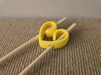 Chopstick Helpers (pack of 6) - Heart